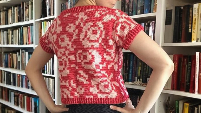 Floral Tapestry Top