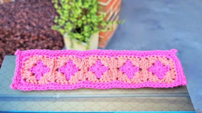 Granny Square Bookmark