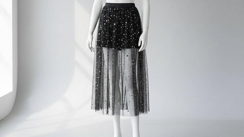 Mesh Skirt