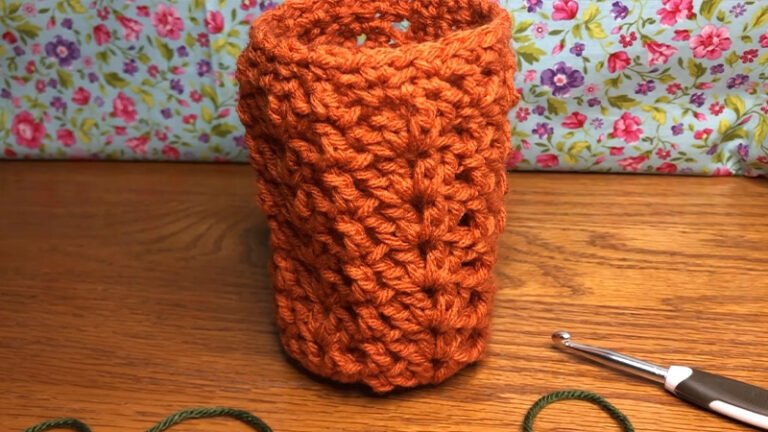 Pumpkin Jar Cozy
