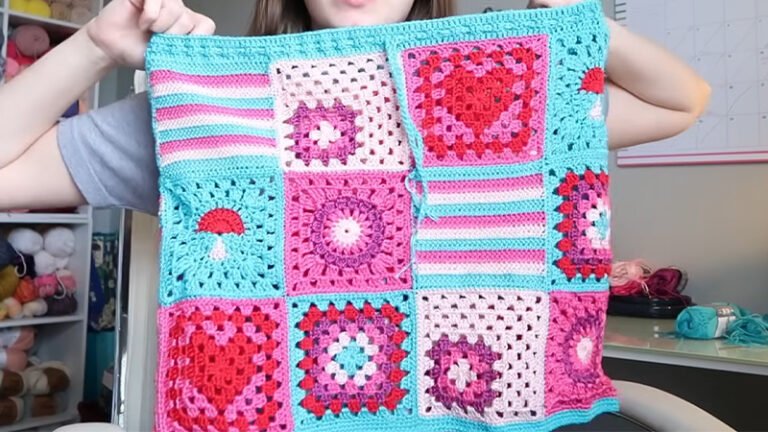 Regent Park Granny Square Crochet Skirt