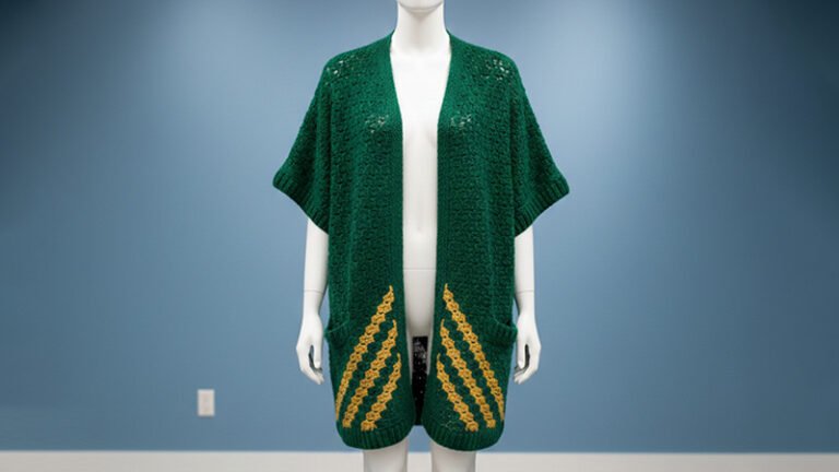 Simple C2C Crochet Kimono Pattern