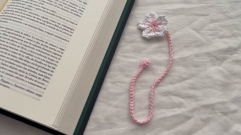 Summer Flower Bookmark