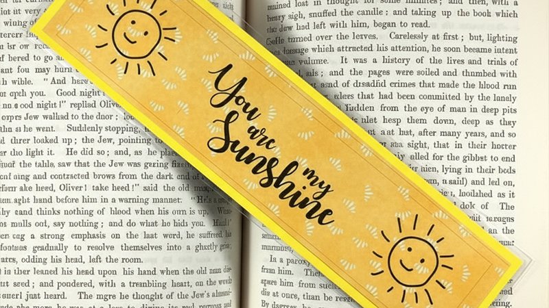 Sunshine Bookmark