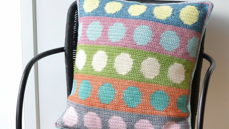 Tapestry Circles Pillow