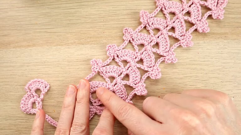 Vintage Crochet Lace Bookmark