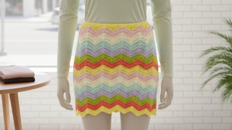 Wave Skirt Pattern