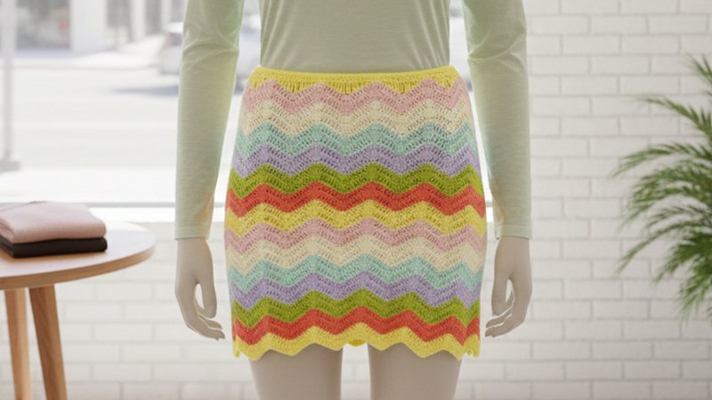 Wave Skirt Pattern