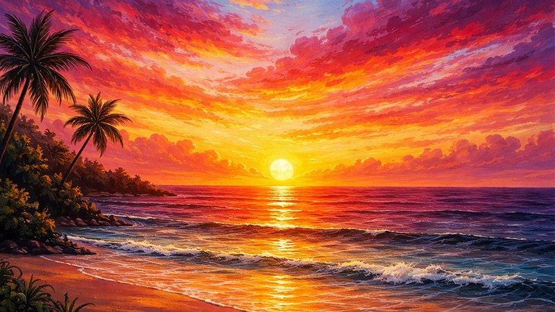 Vibrant Sunset
