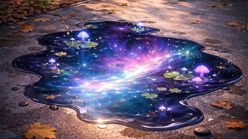 Whimsical Puddle