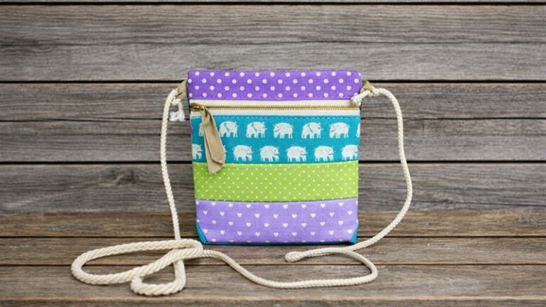 Cross Body Zipper Tote