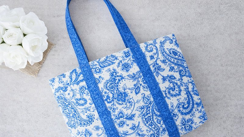 Free Sew Easy Big Tote Bag Sewing Pattern (With Zipper) - EHarrisGallery