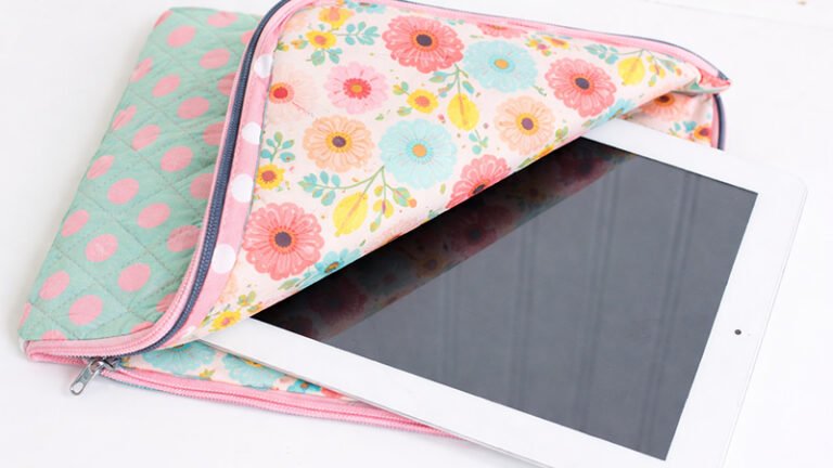 Quilted iPad Case