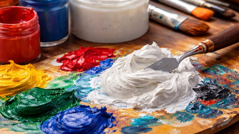 Thickening Acrylic Paint