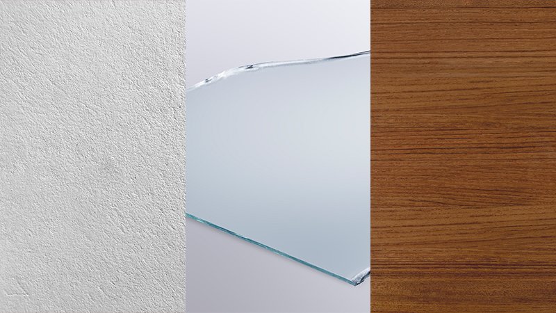 Walls, Glass, and Wood