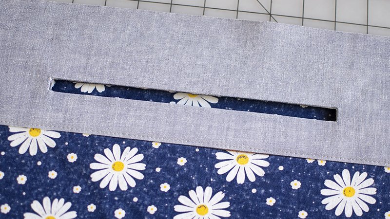 Create Exterior Zipper Pocket