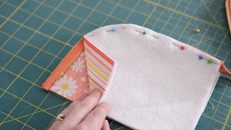 Add Exterior & Topstitch
