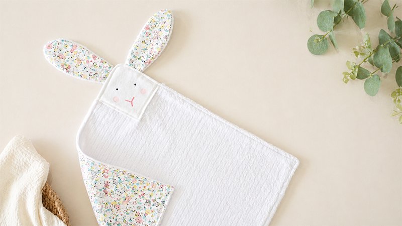 Bunny Lovey Snuggle Blanket