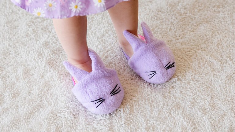 DIY Bunny Slippers