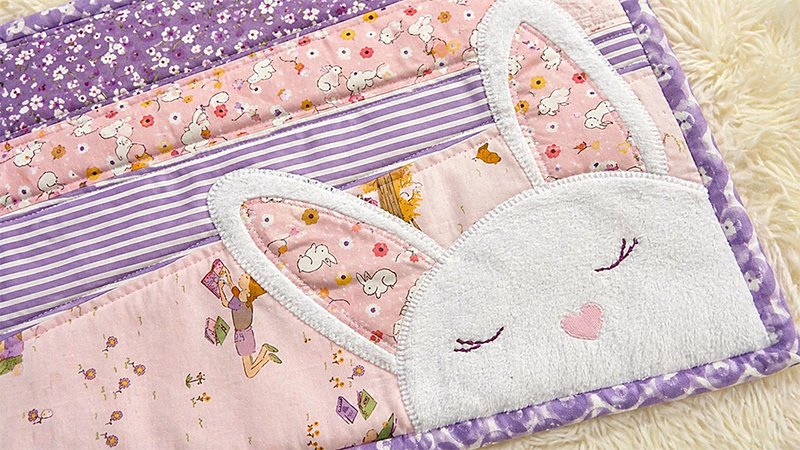 Easter Bunny Applique Table Runner