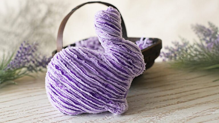 Faux Chenille Bunny Pattern