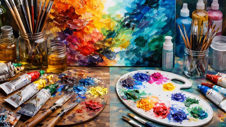 Oil vs. Acrylic
