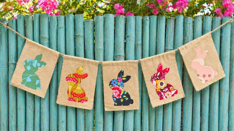 Scrap-Friendly Easter Bunny Bunting