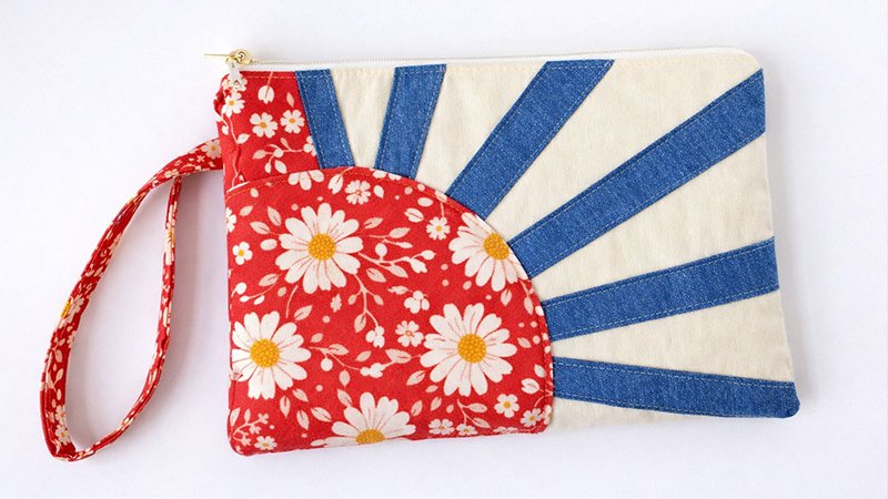 Sunrise Zipper Pouch