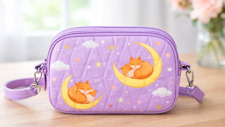 Triple Zipper Bag