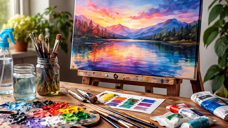 Your First Acrylic Masterpiece