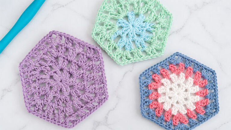 Crochet Granny Hexagon