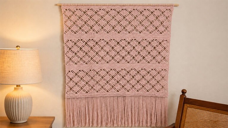 Crochet Boho Wall Hanging