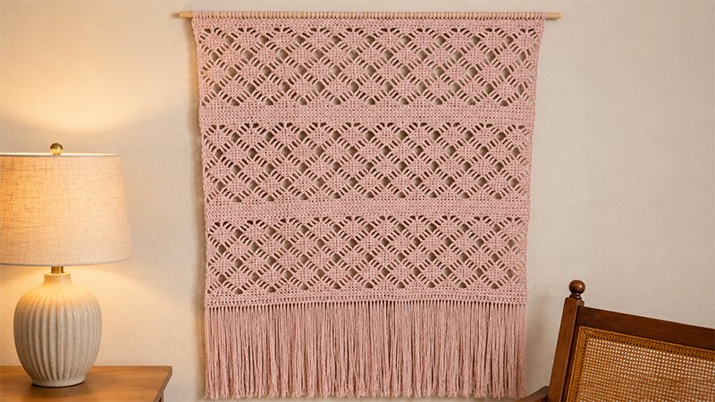 Crochet Boho Wall Hanging