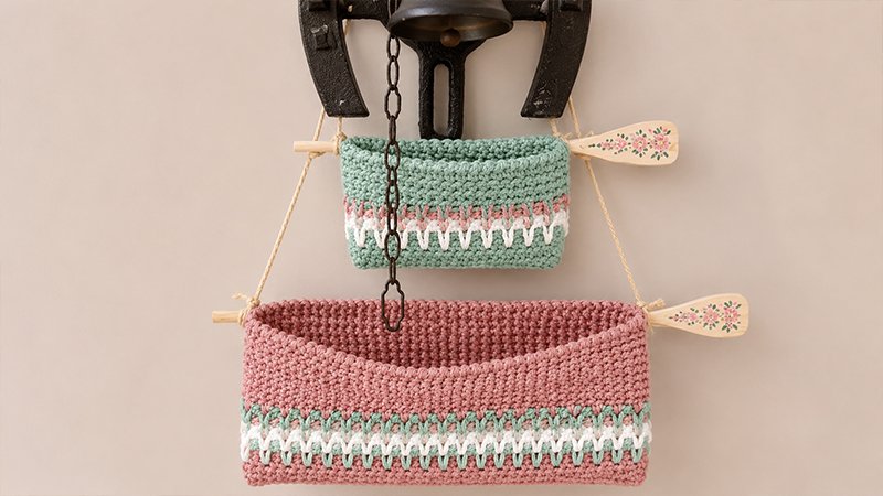 Crochet Wall Hanging Bags