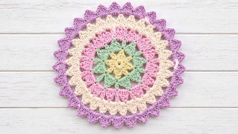 Petal Patch Doily Crochet