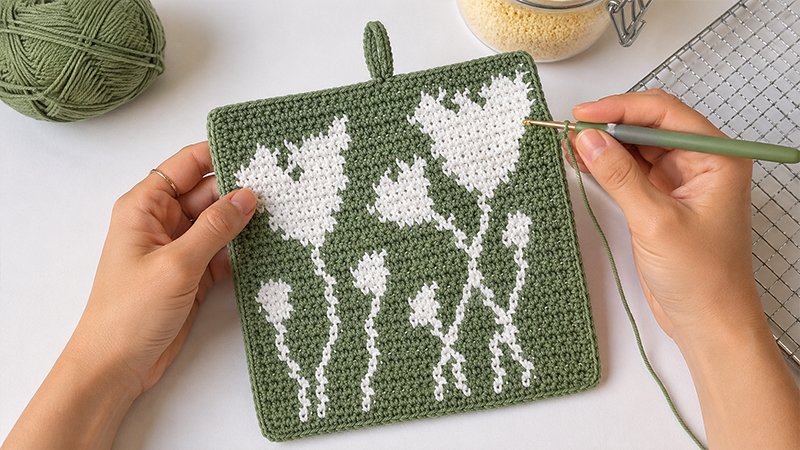 Step-by-Step Potholder Pattern