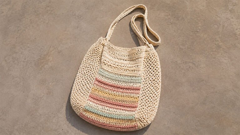 Caribe Big Crocheted Bag