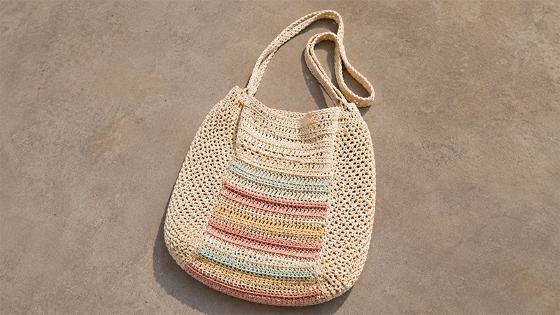 Caribe Big Crocheted Bag