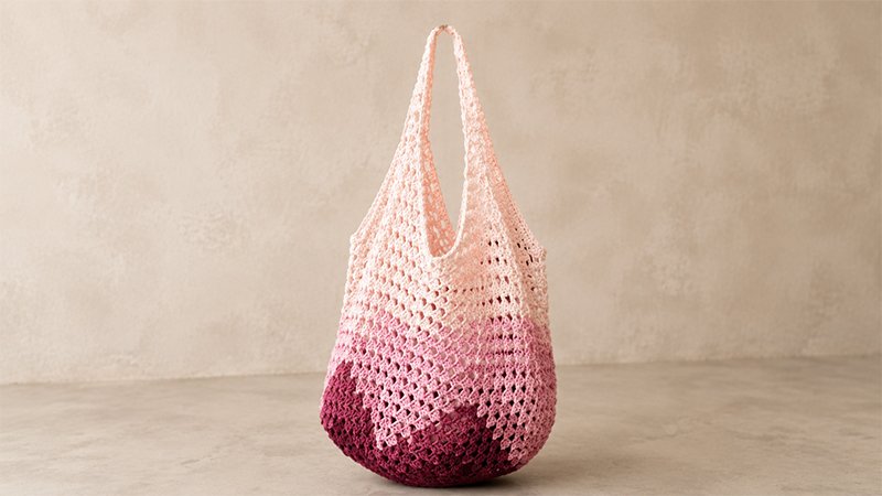 Granny stitch market bag