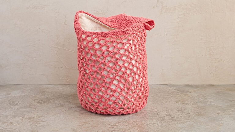 Pentagonal Mesh Market Bag