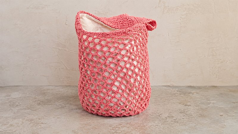 Pentagonal Mesh Market Bag