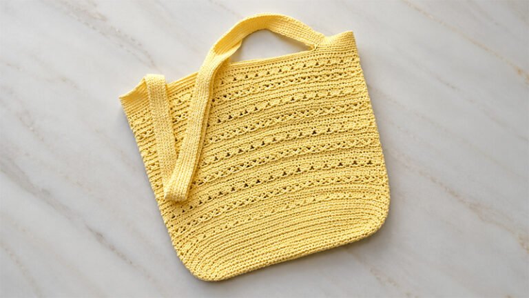 Sweet Stripes Market Tote