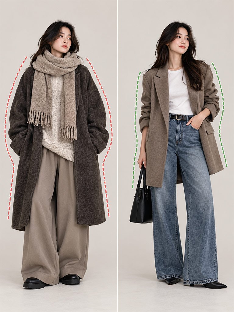 Choosing Oversized Pieces Without Checking the Overall Shape
