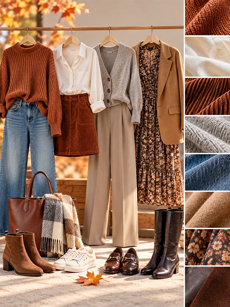Use Texture to Make Simple Outfits More Interesting