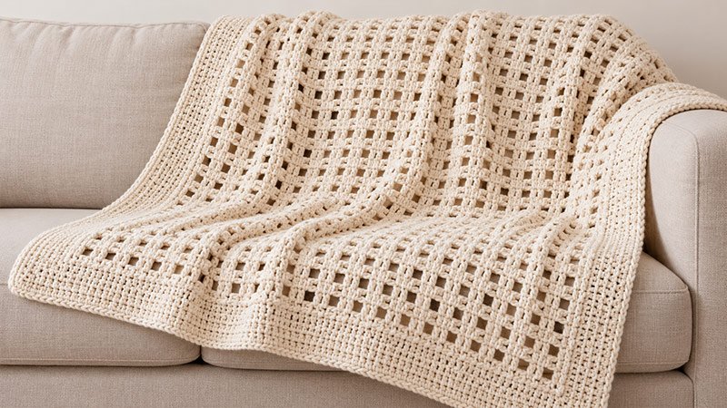 Cottage Lattice Throw
