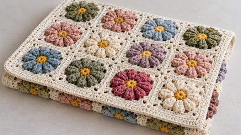 Flower Meadow Blanket